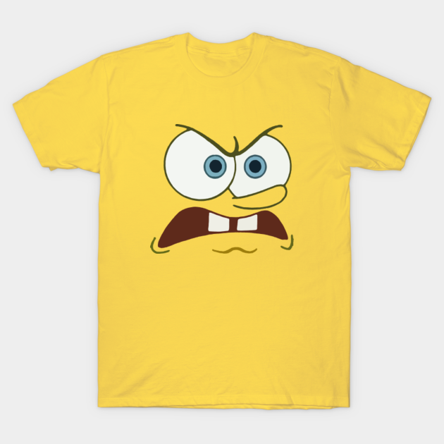 Angry Spongebob Squarepants Face Spongebob Squarepants Meme TShirt